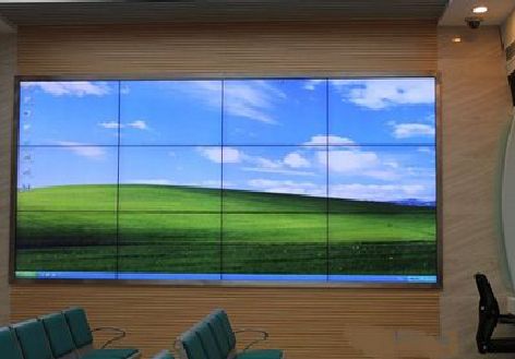 青阳液晶拼接屏的另类用法。